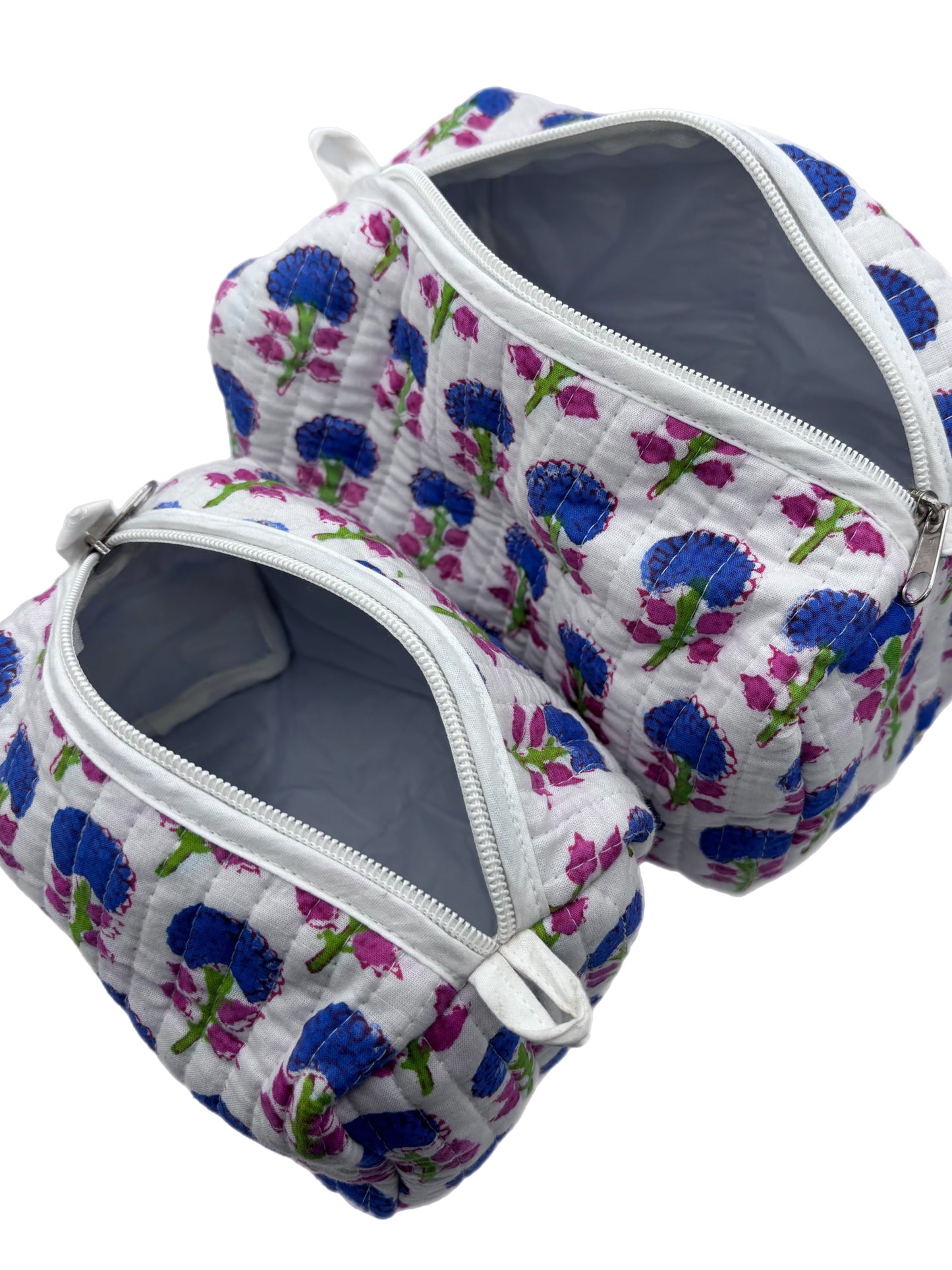 Pink and Blue Tree Sponge Bag