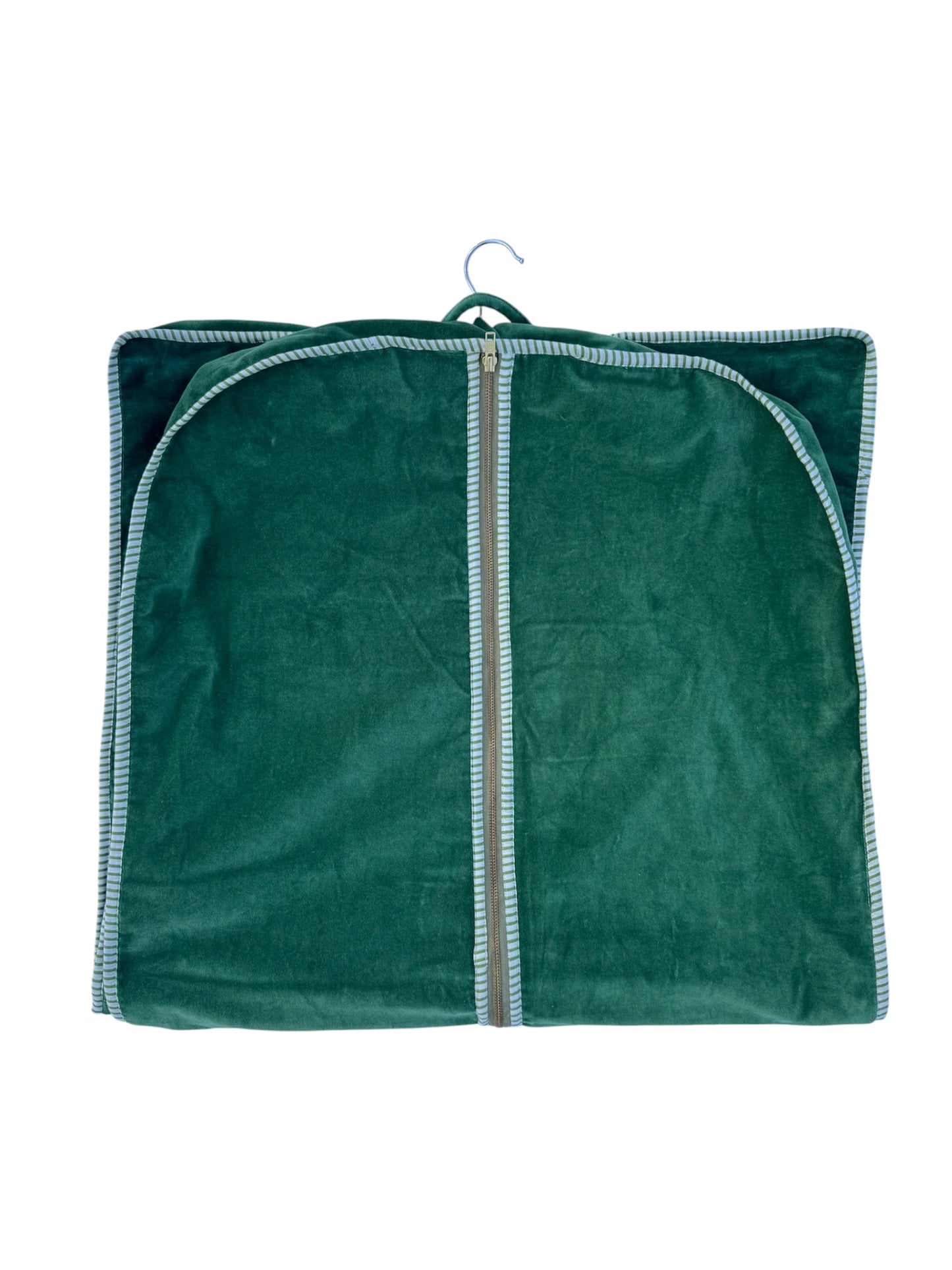 Green Velvet Clothes Cover/Garment Bag