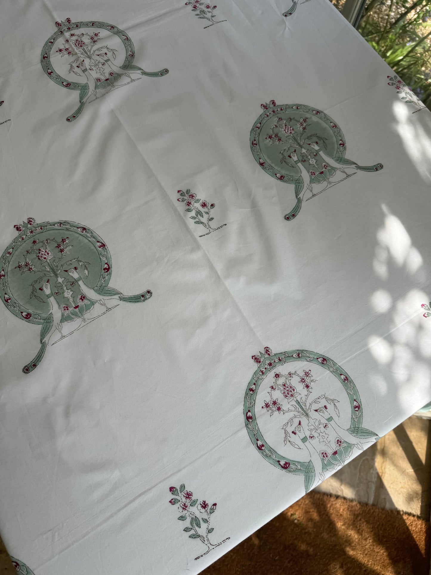 Peacock Foliage Tablecloth