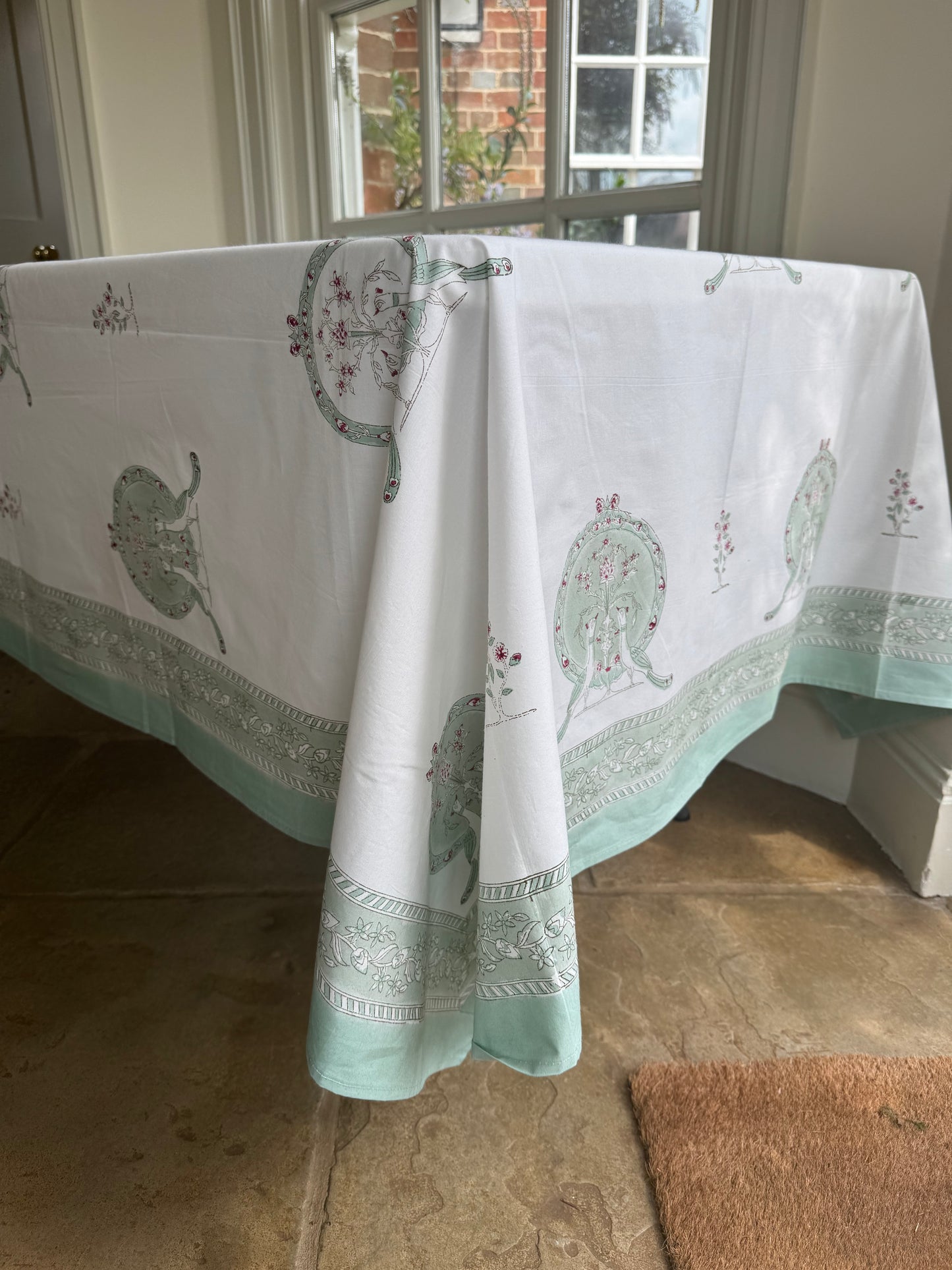 Peacock Foliage Tablecloth