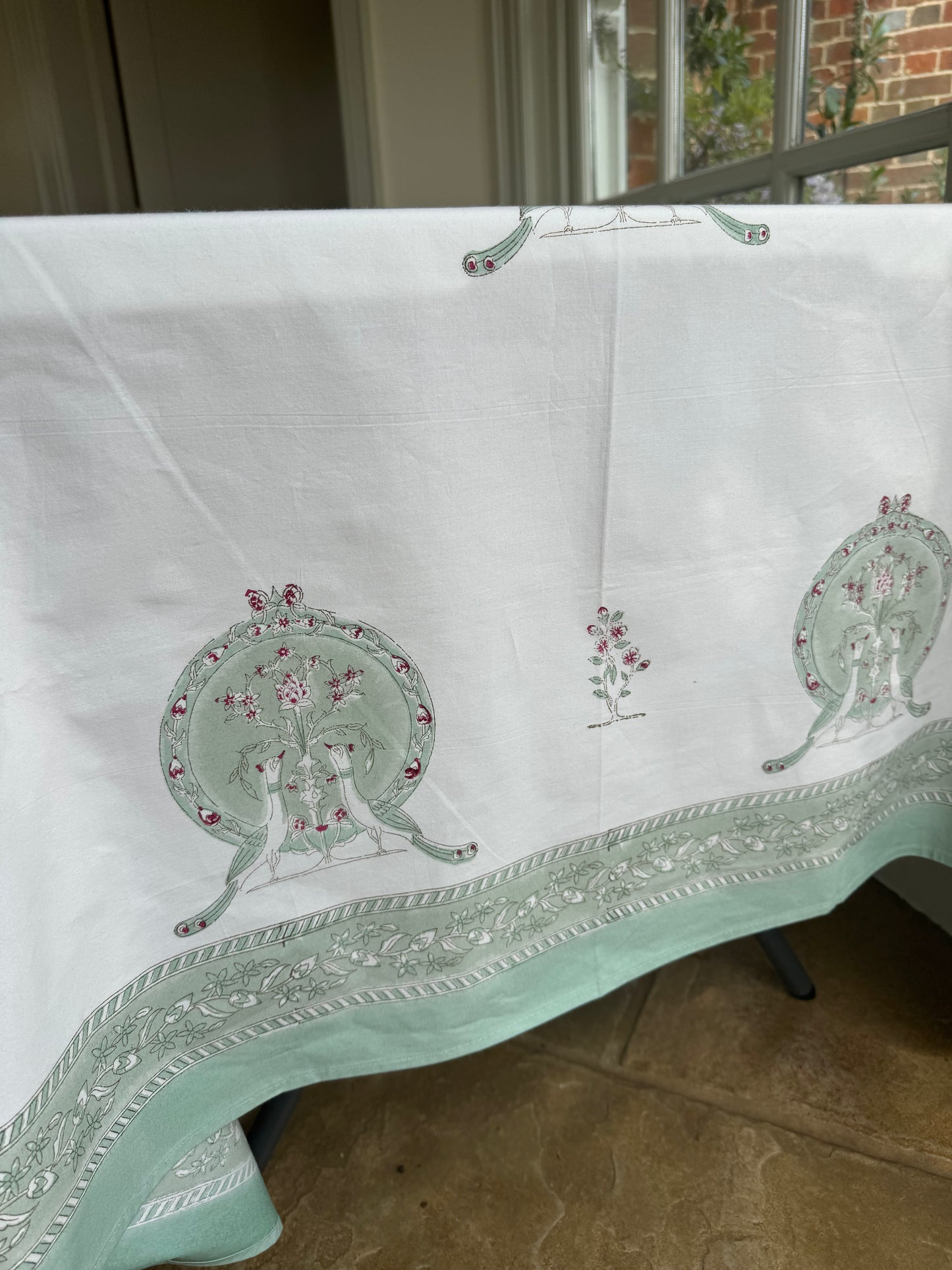 Peacock Foliage Tablecloth