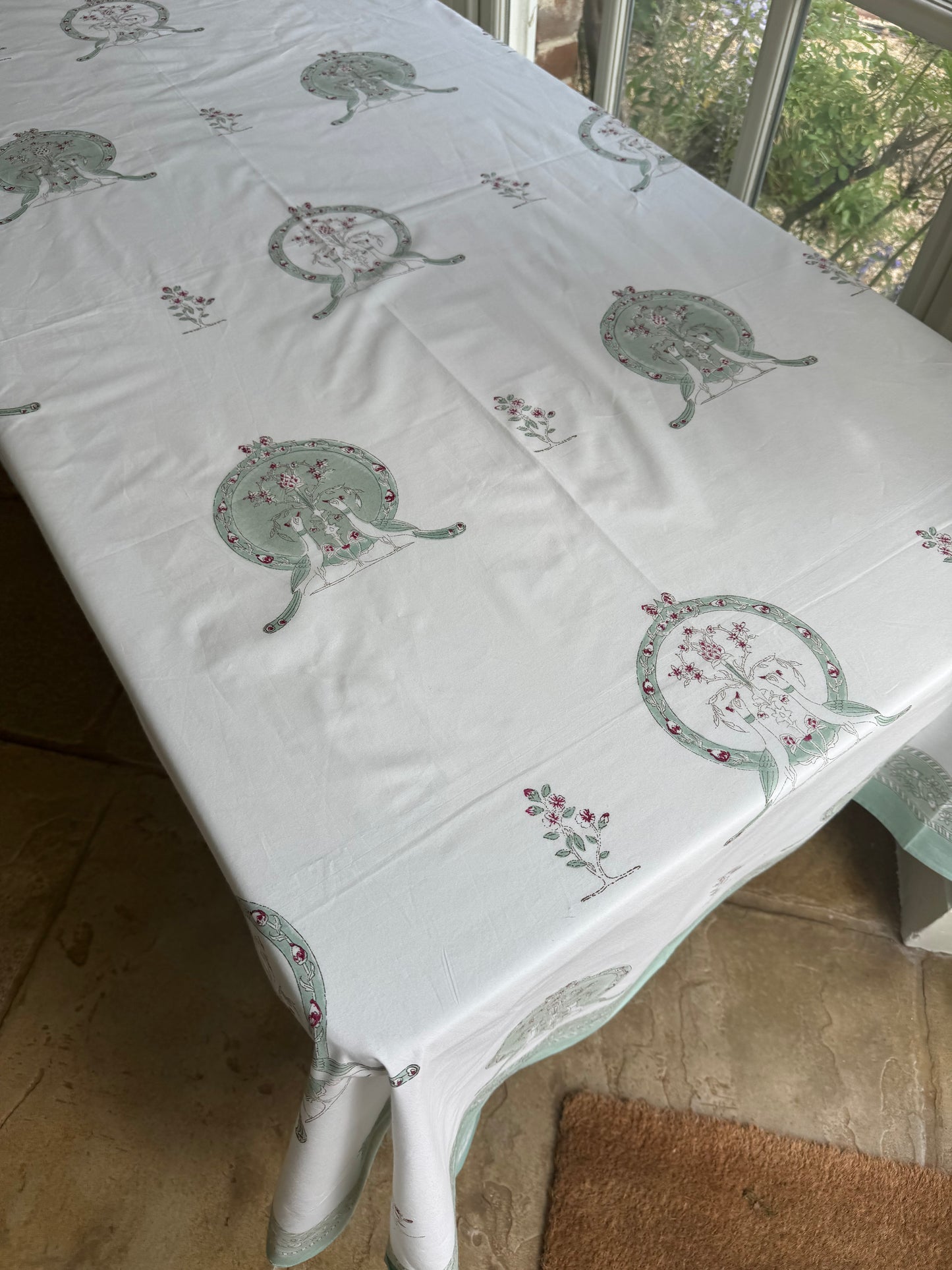 Peacock Foliage Tablecloth
