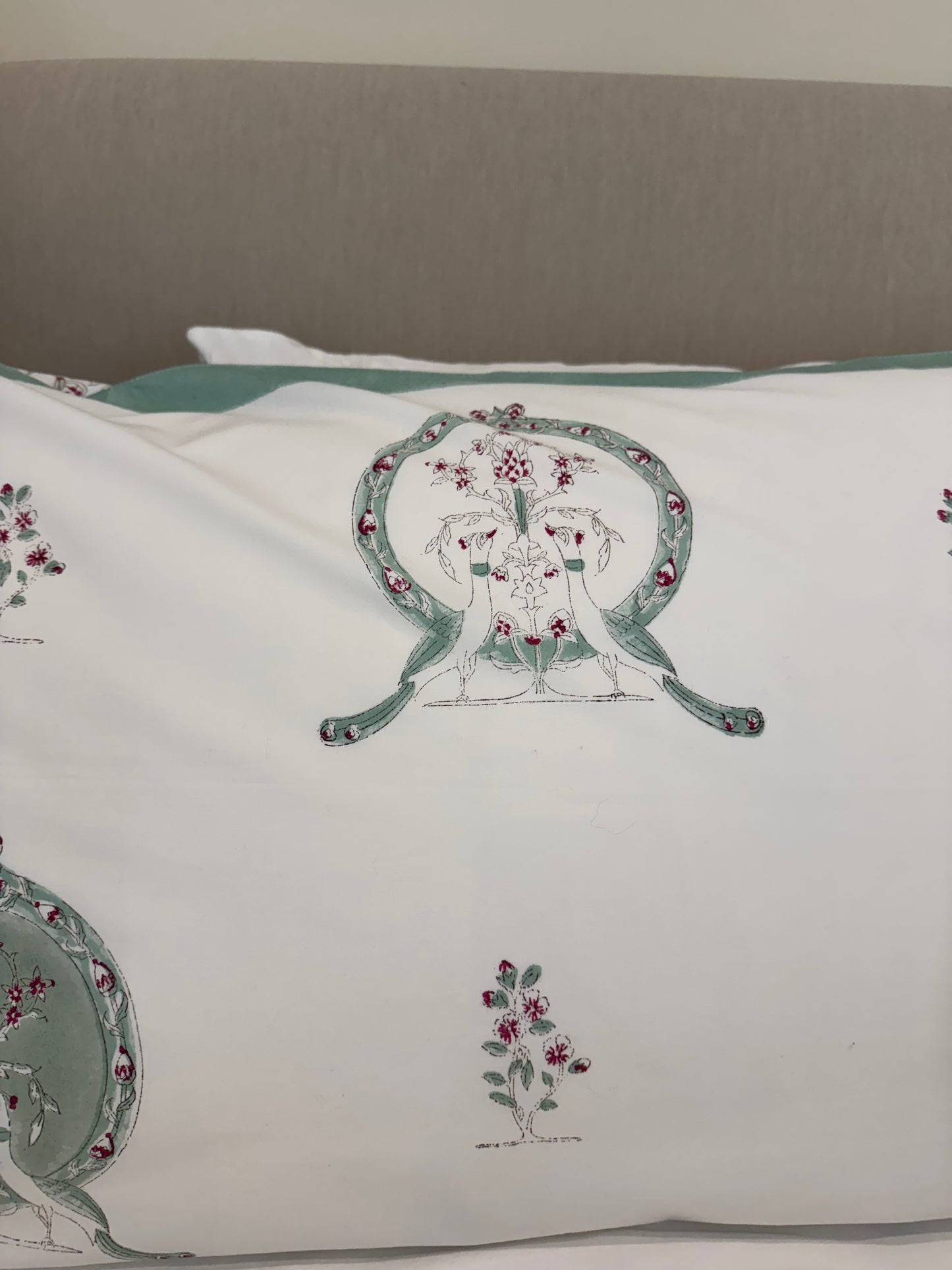 Peacock Trees Pillowcase