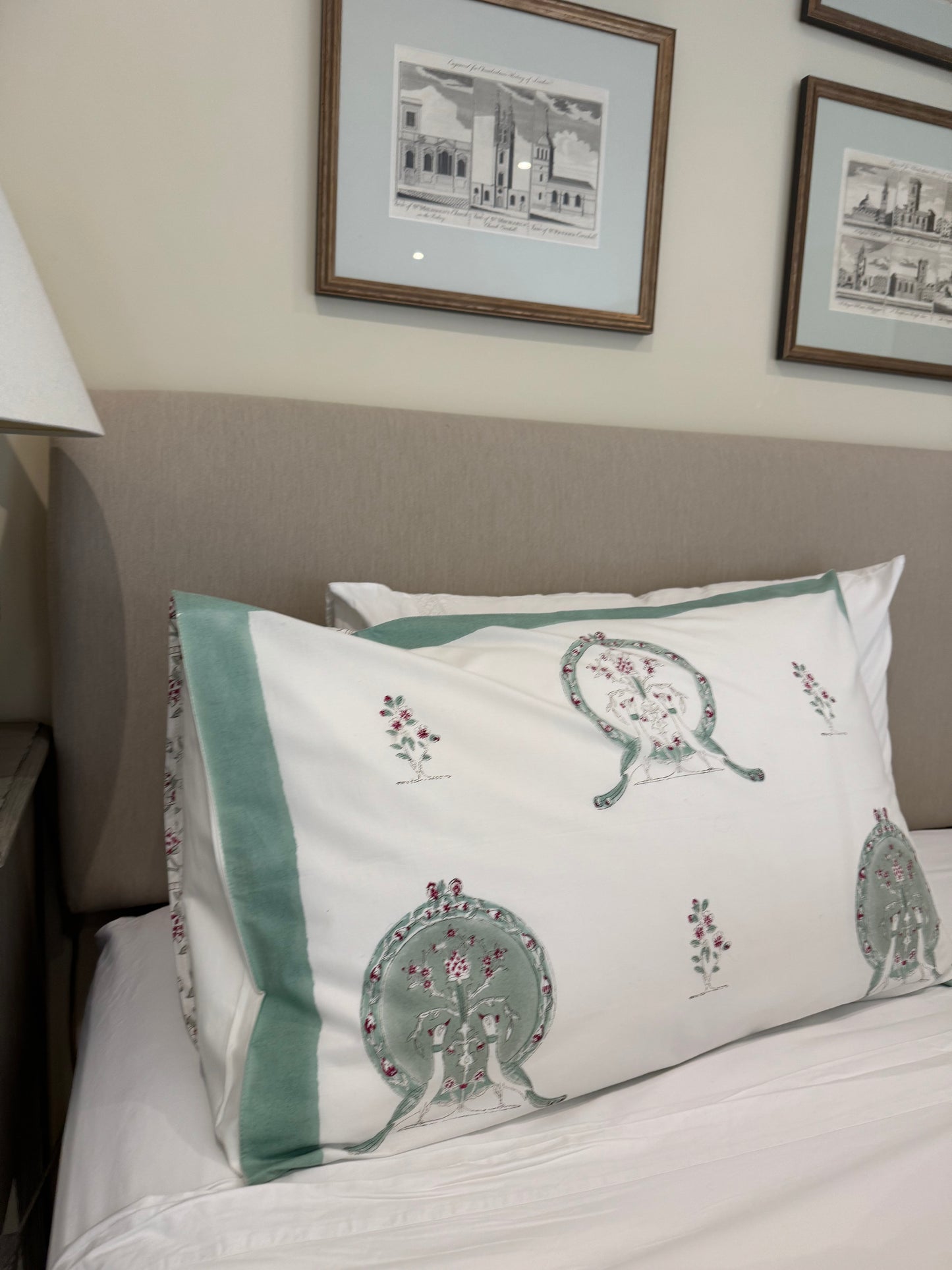 Peacock Trees Pillowcase