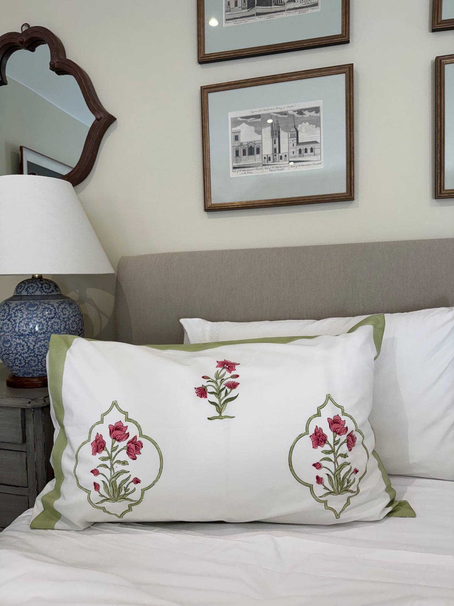 Pink Shrub Pillowcase