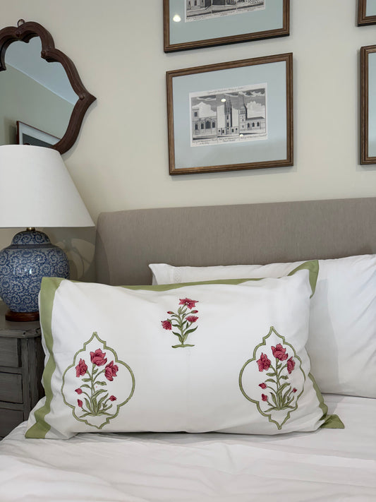 Pink Shrub Pillowcase