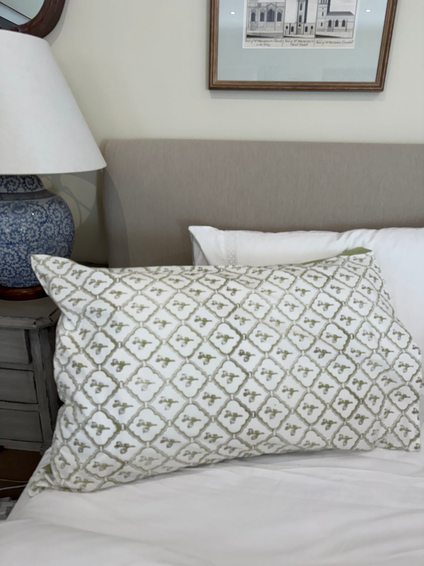 Pink Shrub Pillowcase