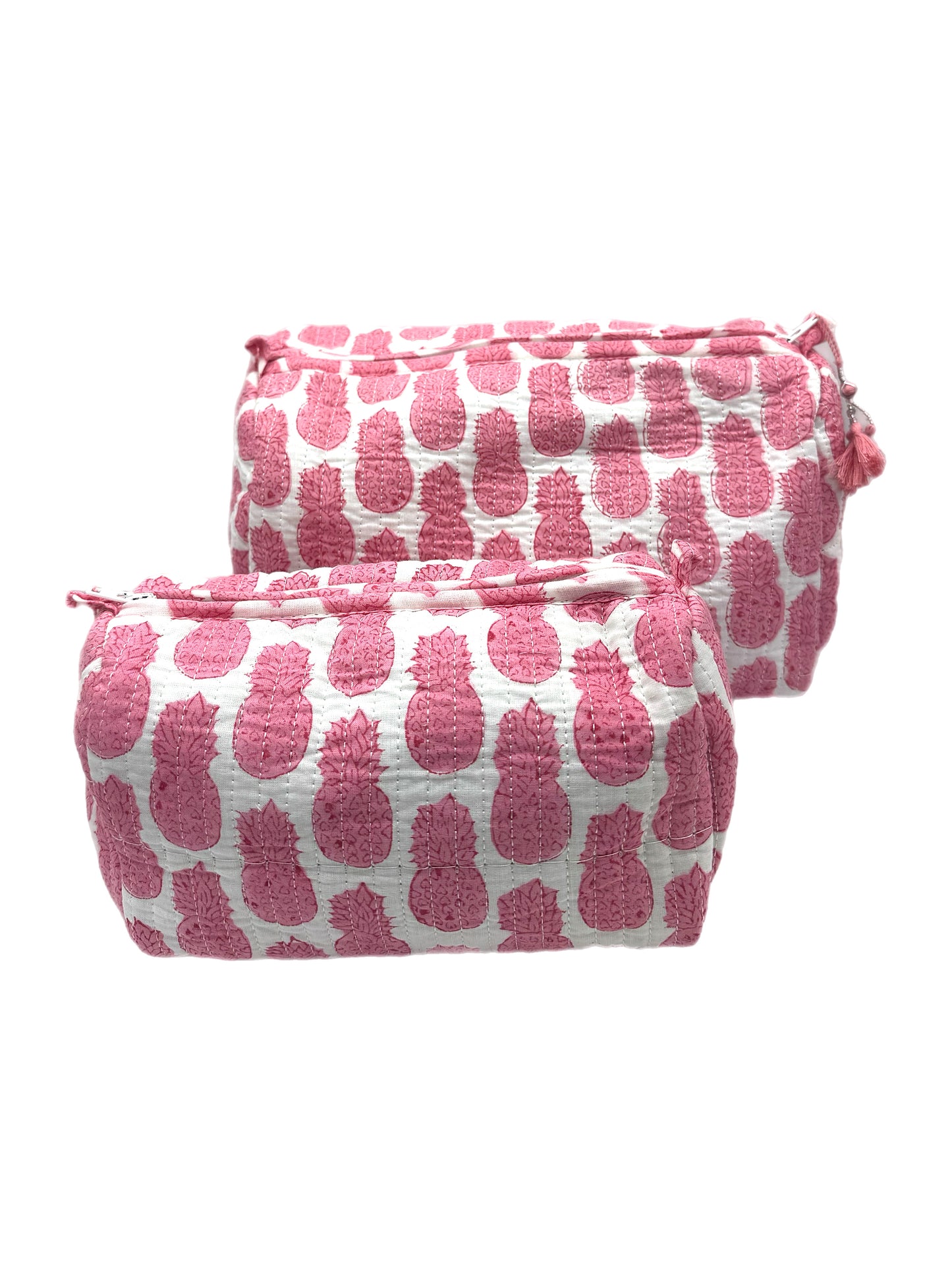 Pink Pineapple Sponge Bag