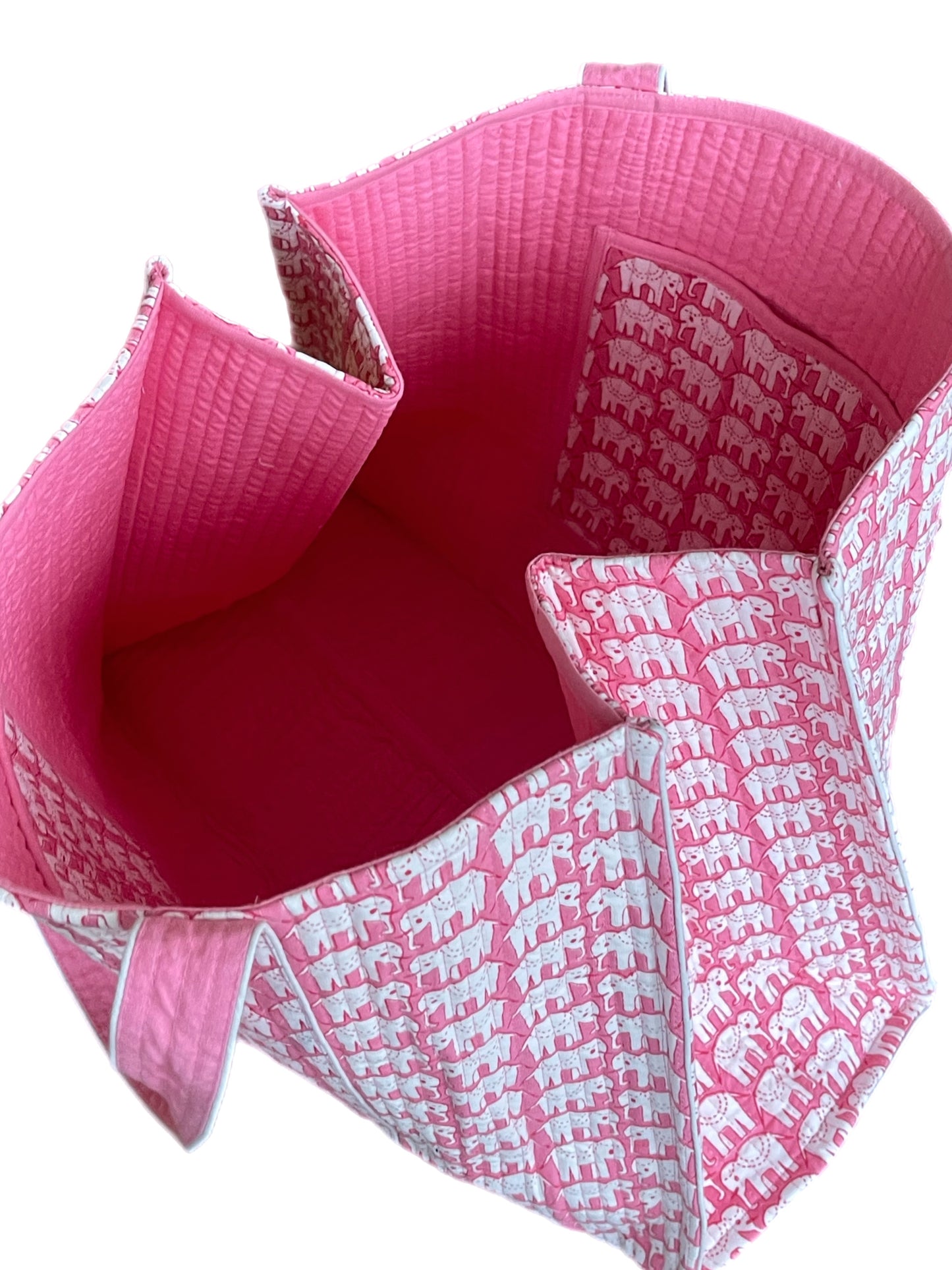 'Pink Elephant' Tote Bag