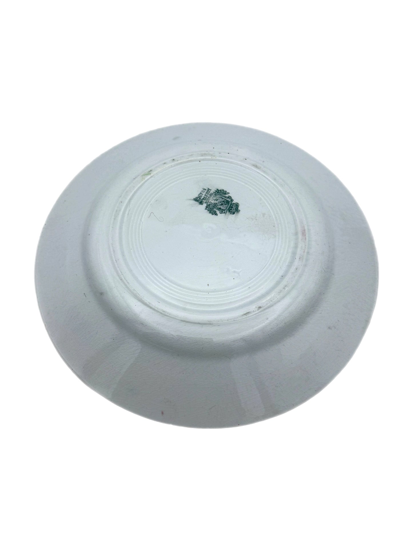 Rooster Hand Painted Luneville Plate