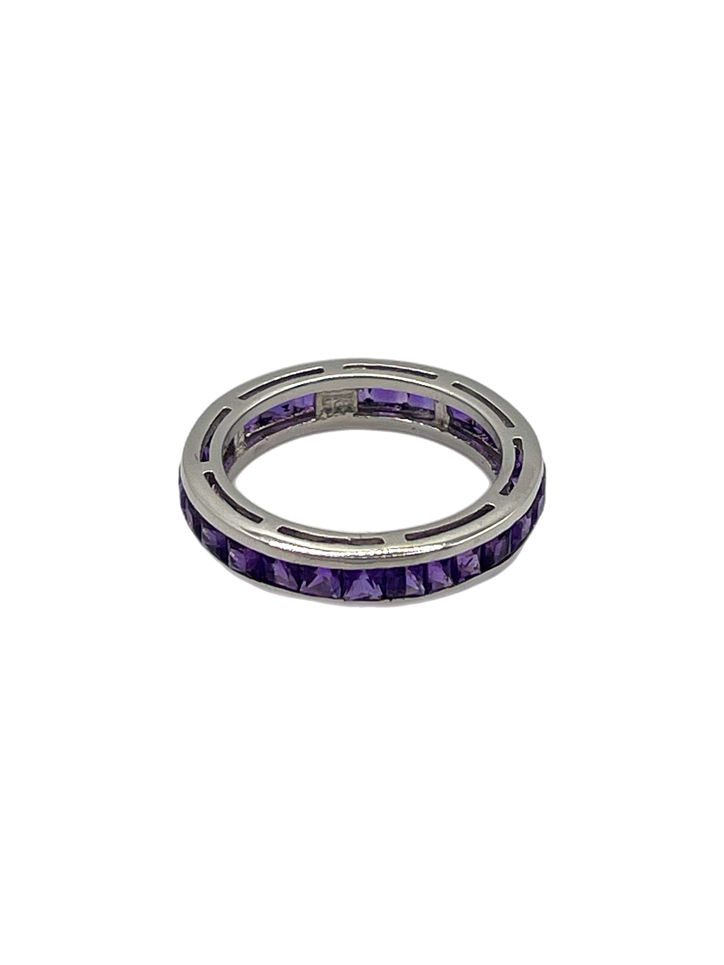 'Royal Amethyst' Full Eternity Ring