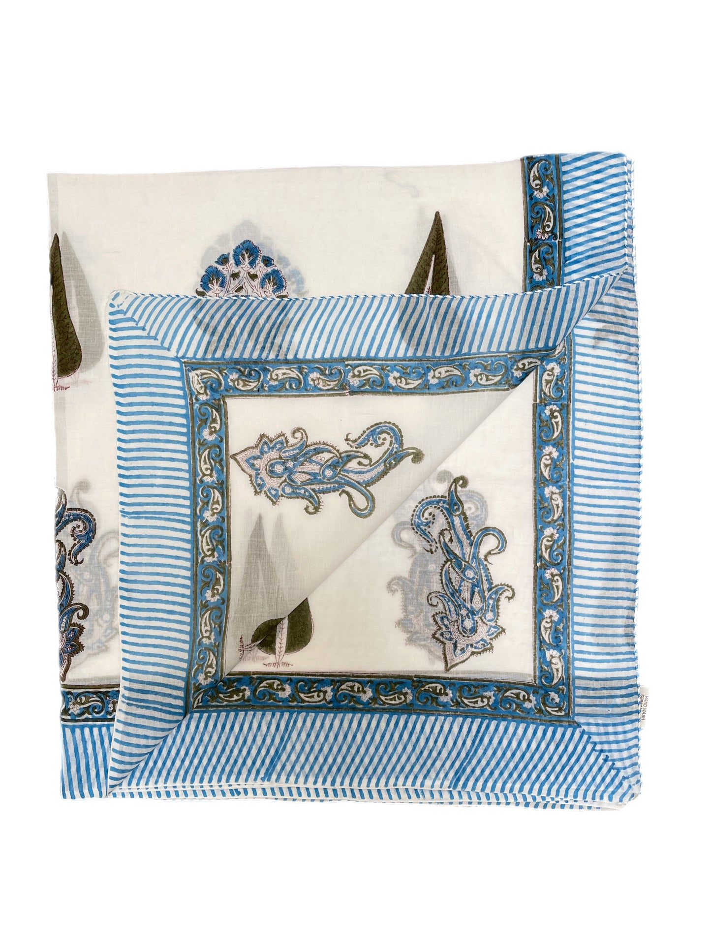 'Alexandra' Hand Block Printed Sarong