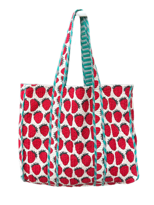 'Strawberry' Tote Bag