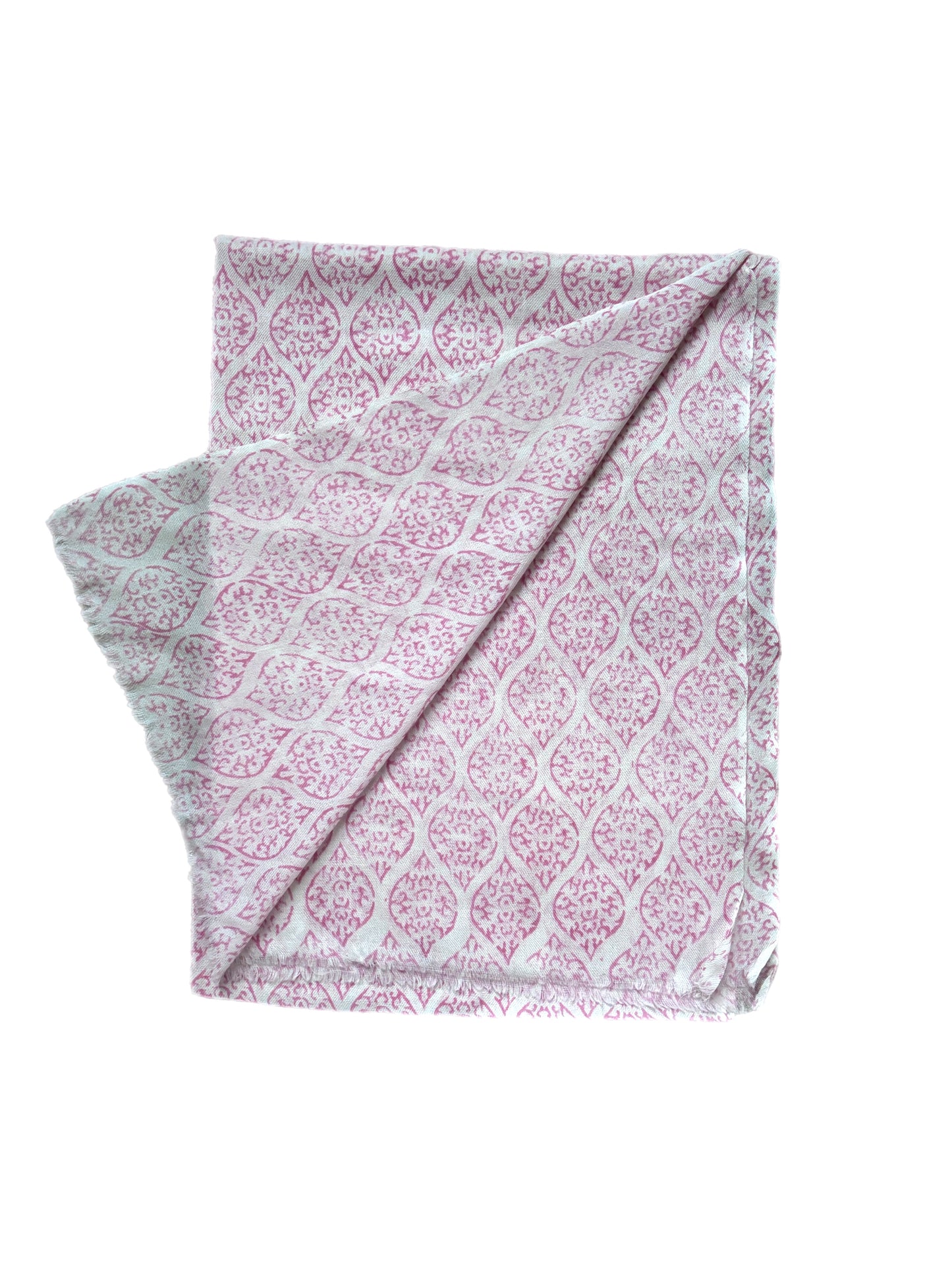 Pink Drops Pashmina
