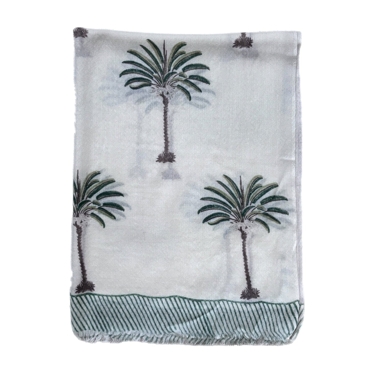 Taupe Palm Tree Pashmina
