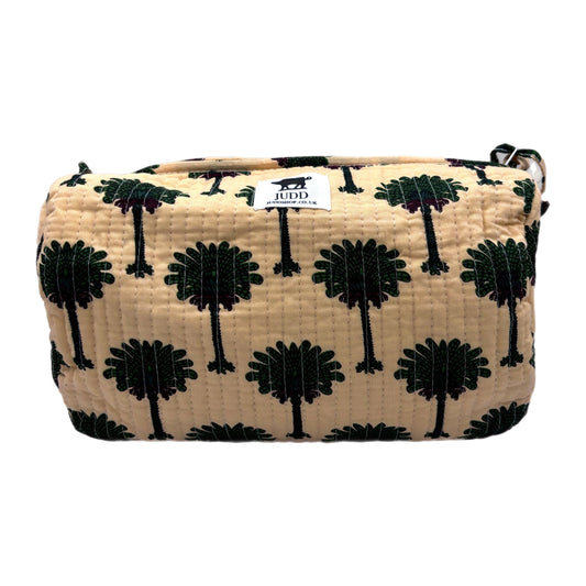 Yellow Palm Tree Sponge Bag
