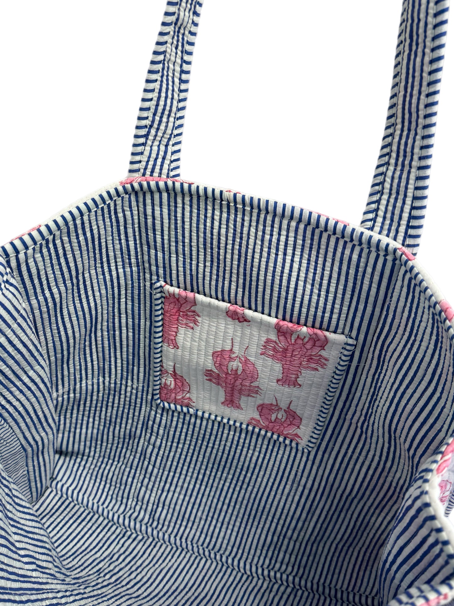 'Pink Lobster' Tote Bag