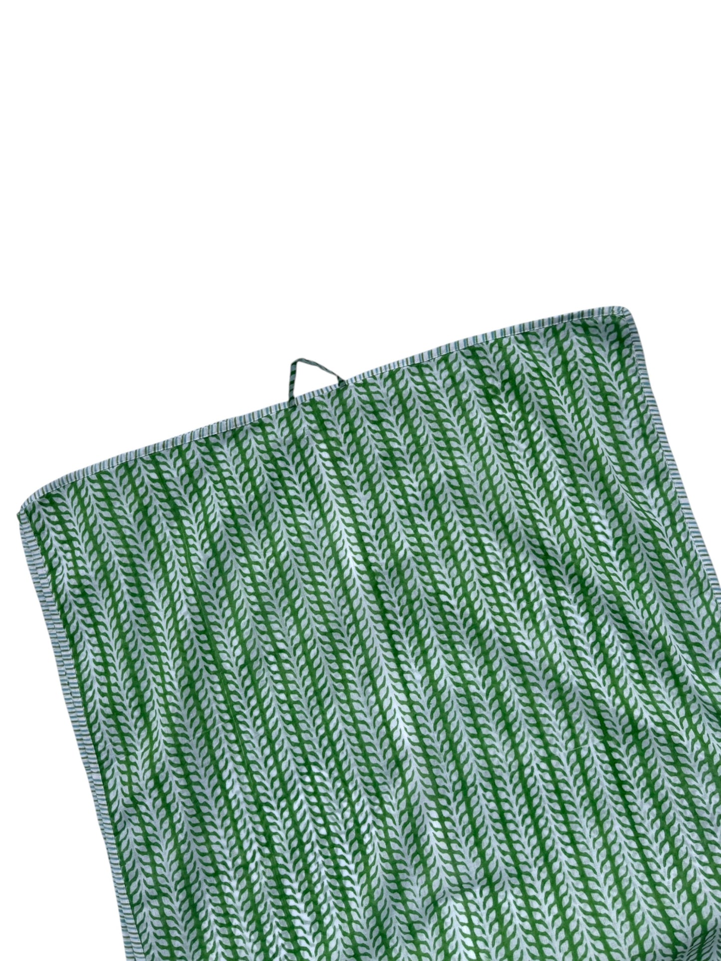 'Palma' Green Cotton Garment Bag – Clothes Cover