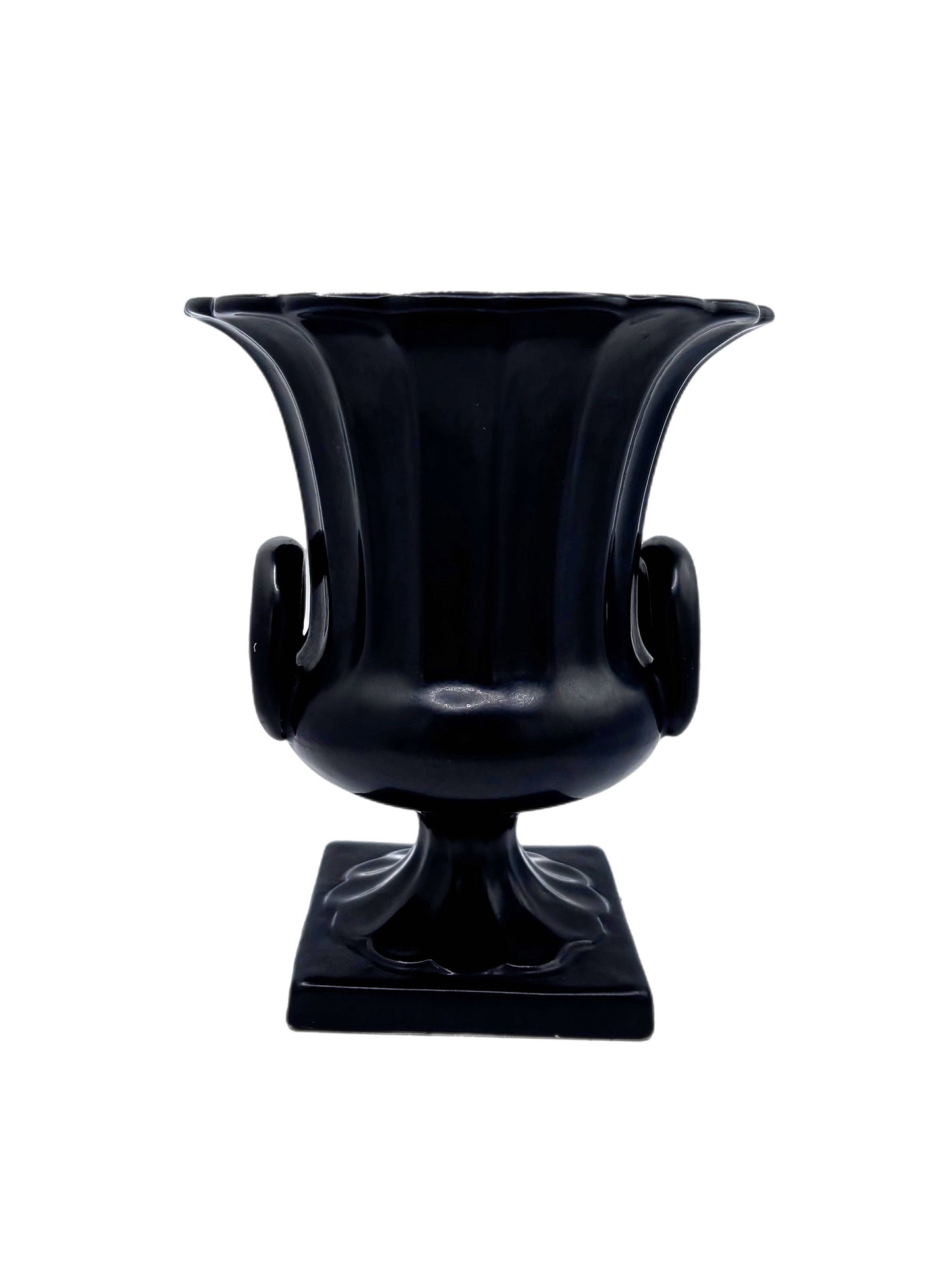 Vintage Black Trophy Vases