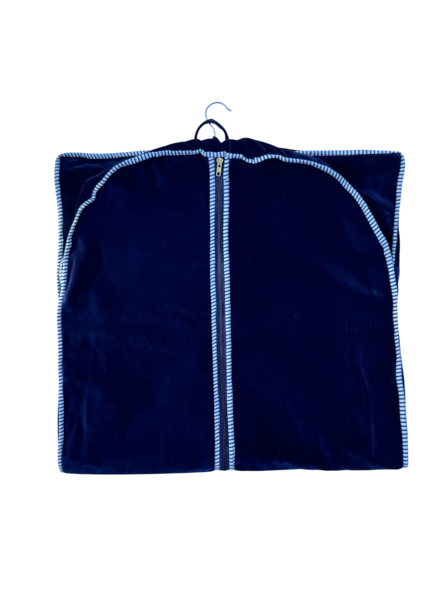 Navy Blue Velvet Clothes Cover/Garment Bag