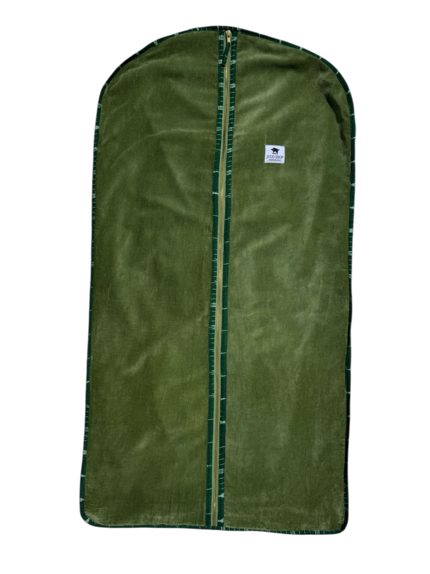 Pale Green Velvet Clothes Cover/Garment Bag