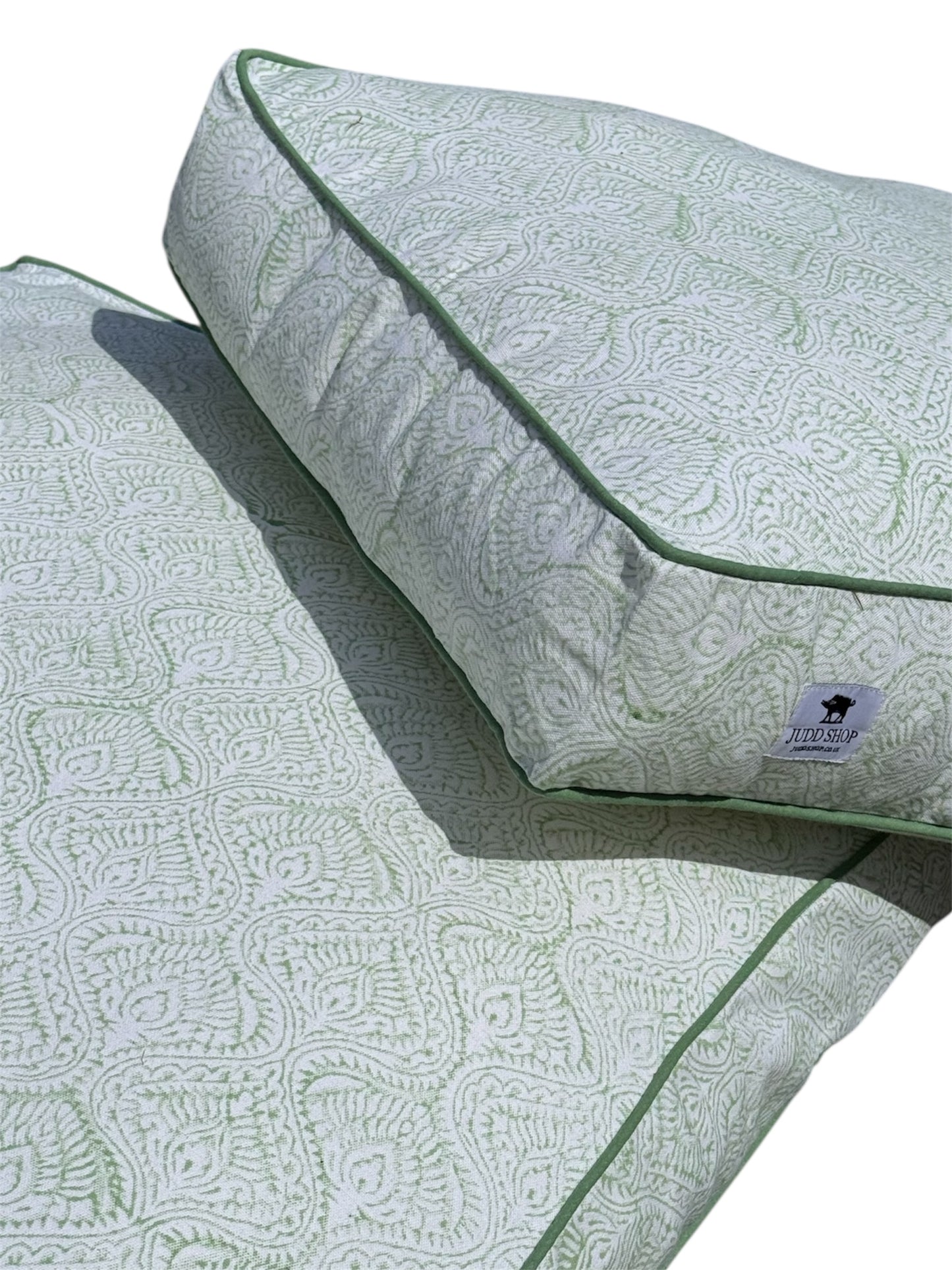 'Jake' Block Printed Dog Bed