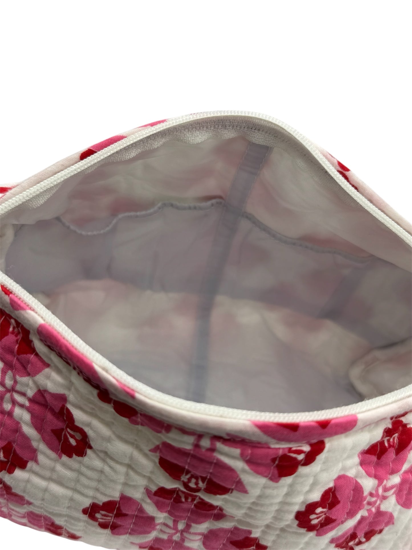 'Sienna' Block Printed Sponge Bag/Washbag