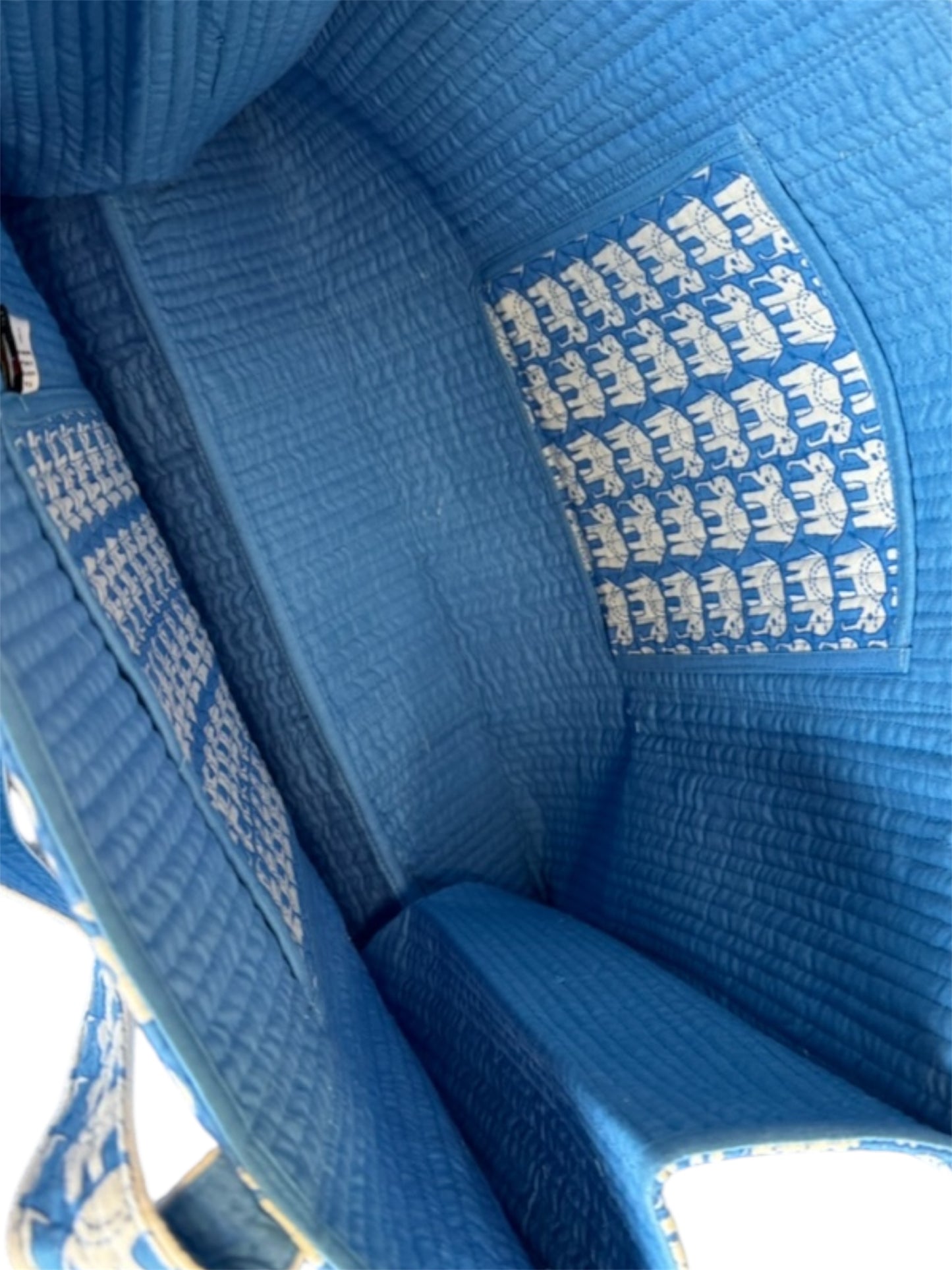 'Blue Elephant' Tote Bag