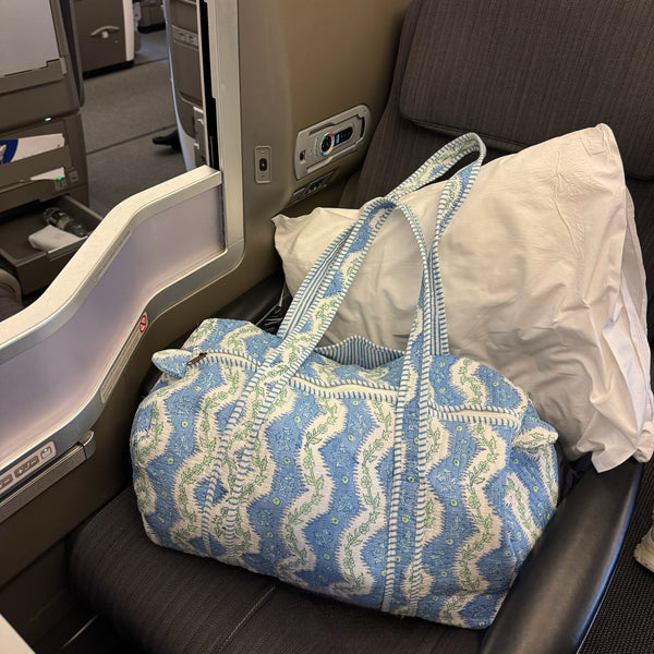 Hand Block-Printed Bags & Totes