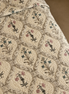 Antiqued Pink & Blue Flower Bedspread/Quilt