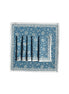 Blue Fauna Block Print Napkins (Set of 6)