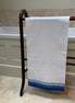 Blue Wave Cotton Waffle Towel