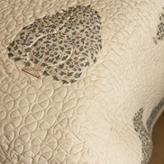 Antiqued Blue Shrub Bedspread/Quilt