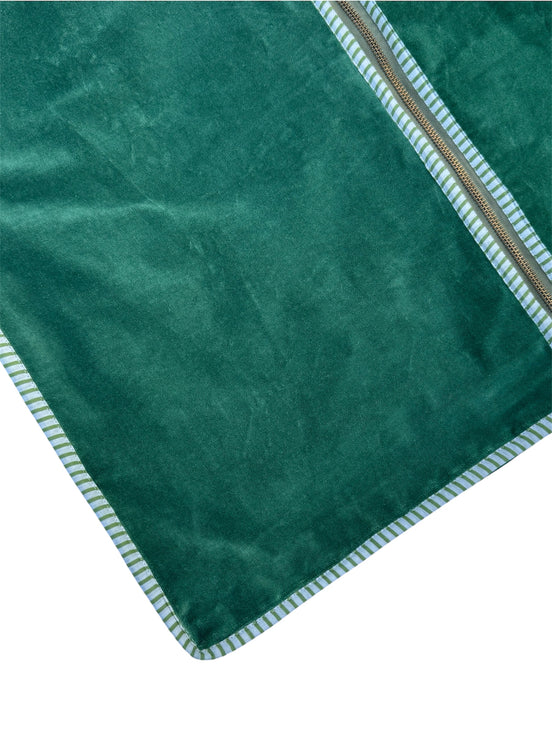 Green Velvet Clothes Cover/Garment Bag