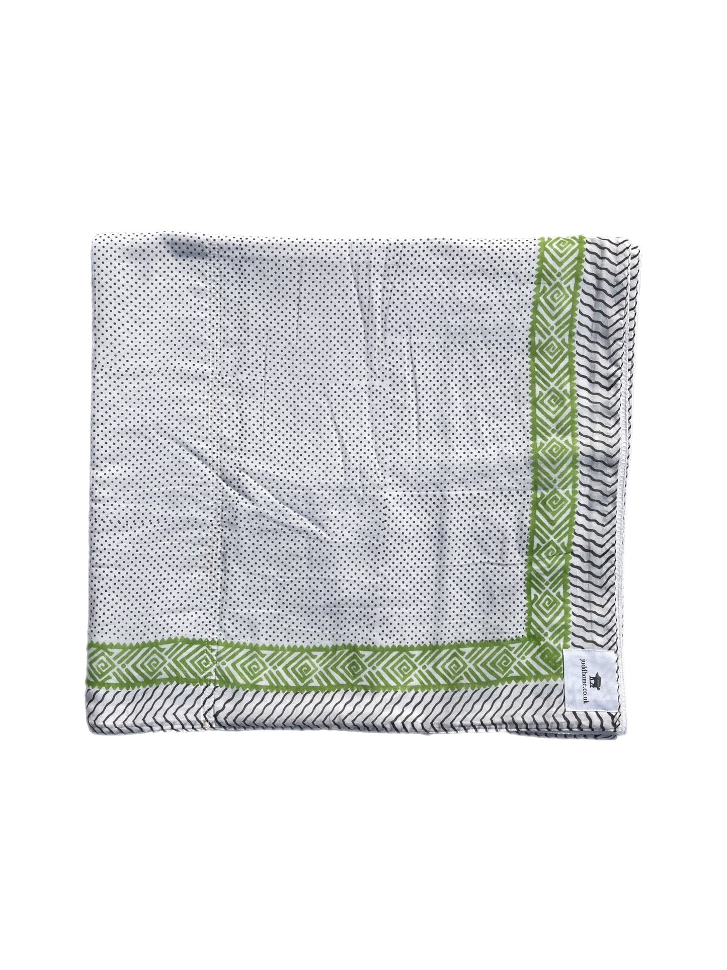 Green Bordered Towel