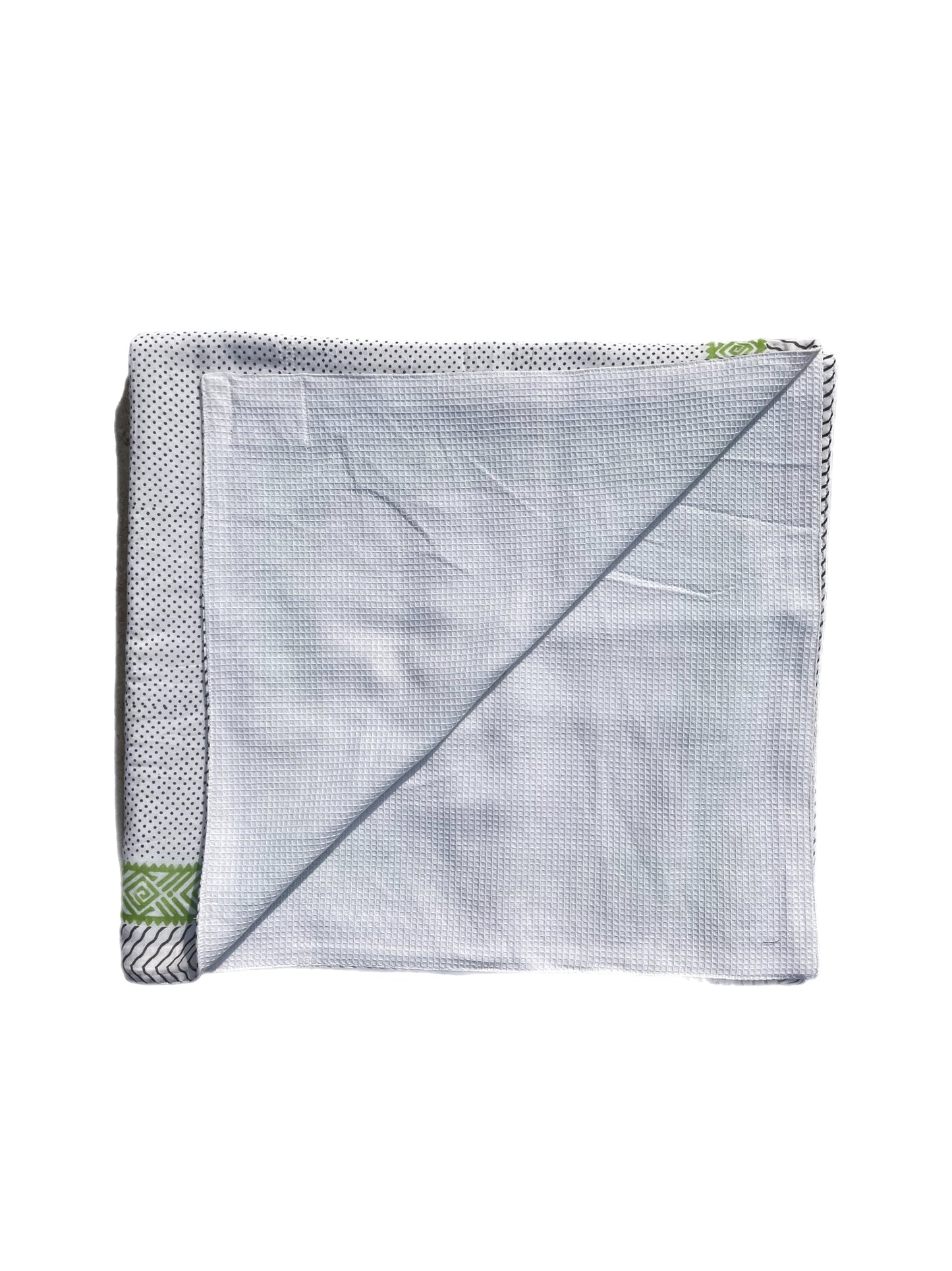 Green Bordered Towel