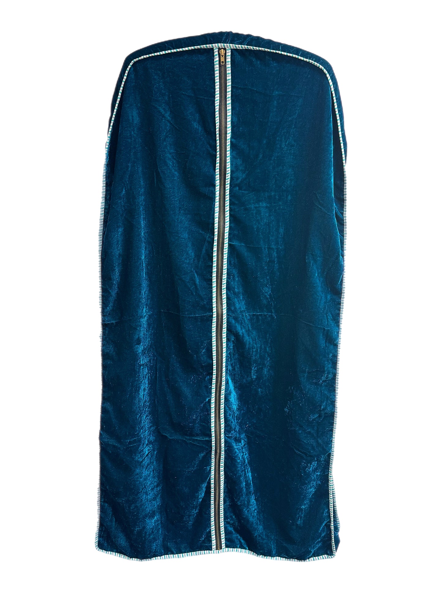 Blue Velvet Clothes Cover/Garment Bag