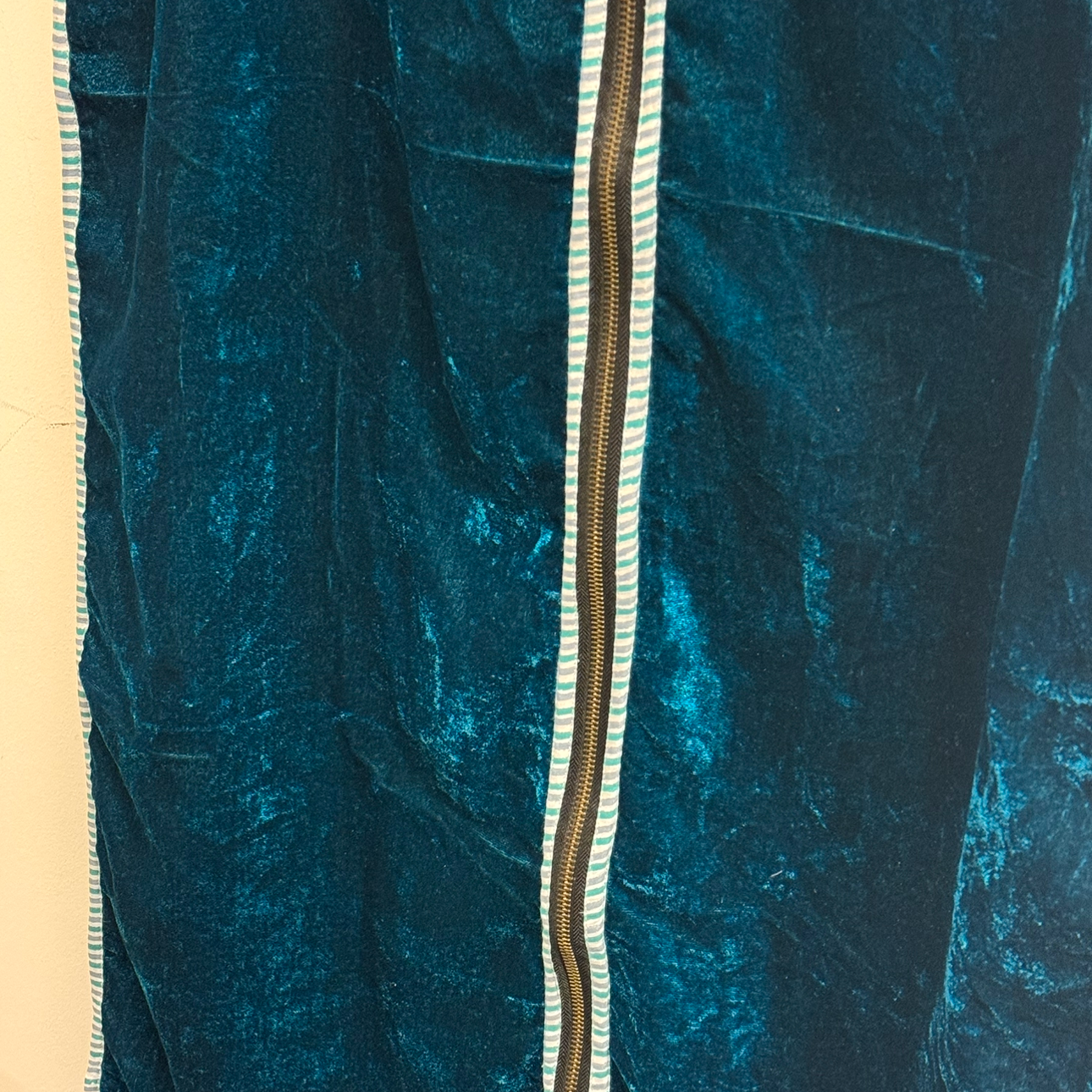 Blue Velvet Clothes Cover/Garment Bag