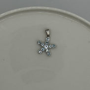 Blue Topaz Star Pendant
