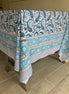 Blue Paisley Tablecloth