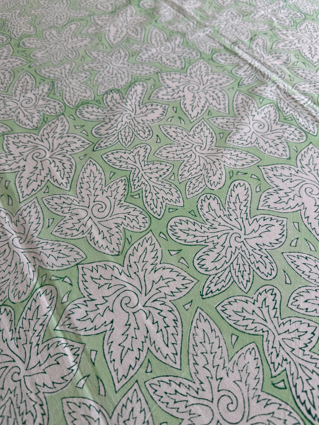 Pale Green Starfish Tablecloth