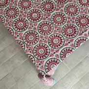Iona Pink Tablecloth/Sheet