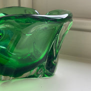 Green Heavy Murano Bowl/Ashtray