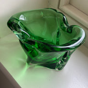 Green Heavy Murano Bowl/Ashtray