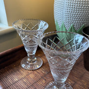 Antique Cut Glass Vases