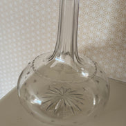 Victorian Globe Star Etched Decanter