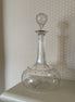 Victorian Globe Star Etched Decanter