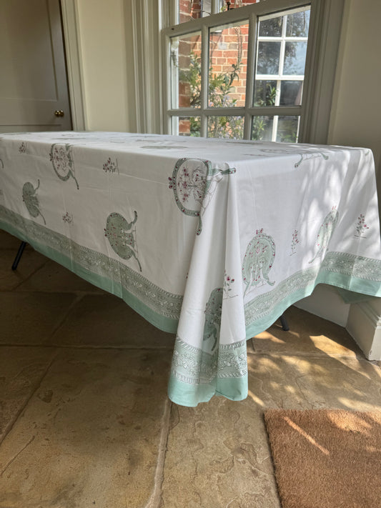 Peacock Foliage Tablecloth