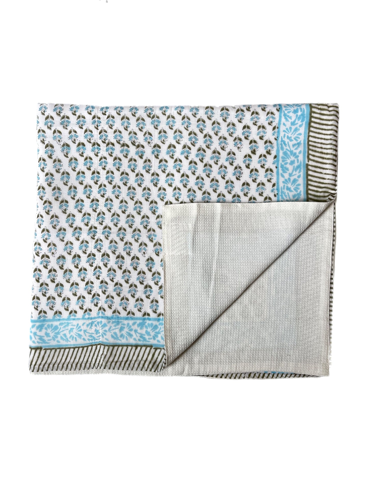 'Baby Blue Shrub' Towel