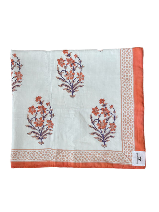 'Orange and Purple Tree' Towel